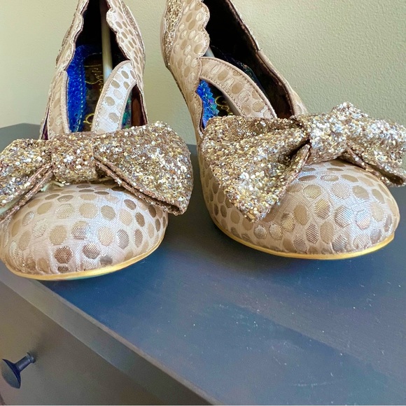 Irregular Choice Curtain Call Gold - Picture 6 of 13